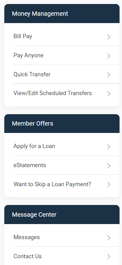 Online Banking Widget Image