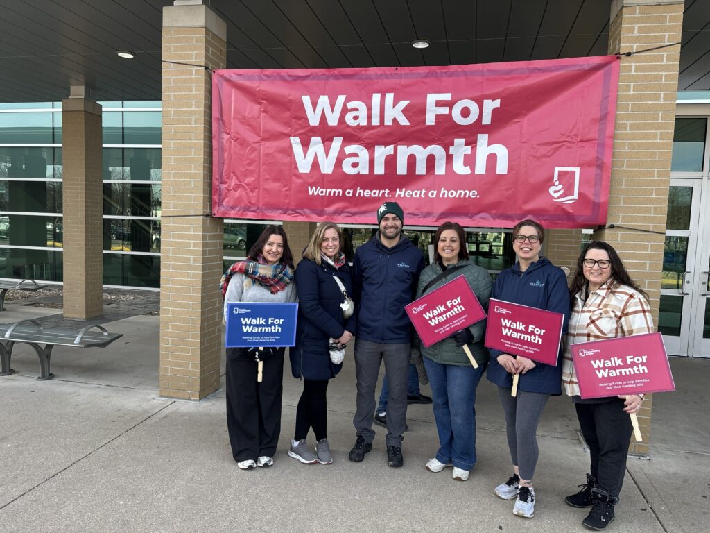 Team Intandem showing up for Walk for Warmth 2026 with Kent County Community Action.