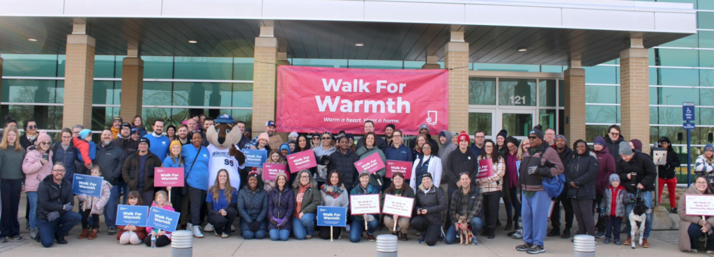 Walkers came together at Walk for Warmth 2026, showing the power of community support for neighbors facing heating challenges this winter.